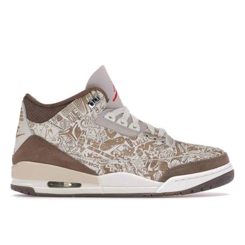 Jordan 3 Retro Laser Palomino - 40
