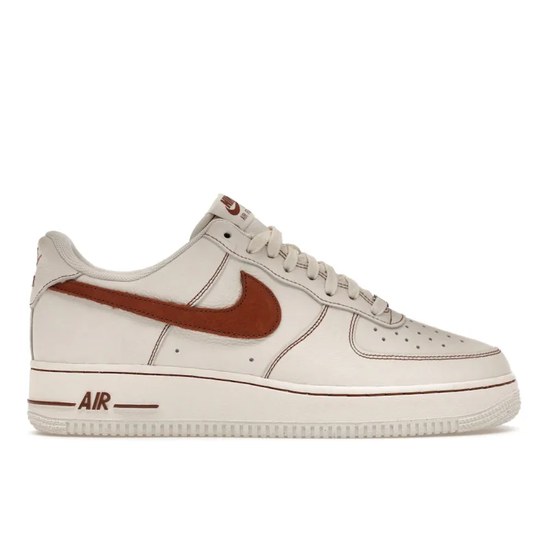 Nike Air Force 1 Low '07 LV8 Ivory Saddle Brown - 45