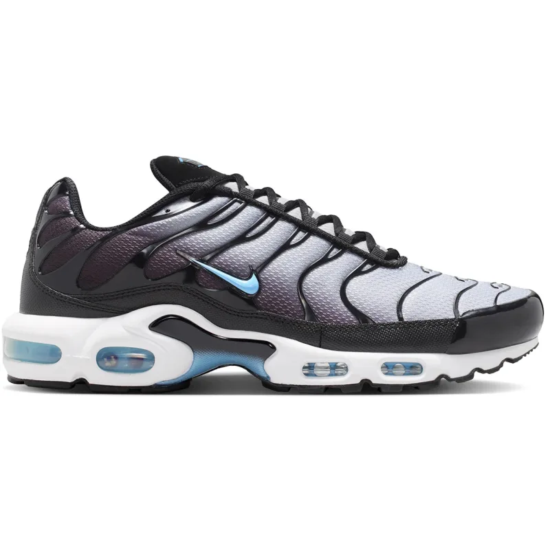 Nike Air Max Plus Black Light Smoke Grey Football Blue - 45.5