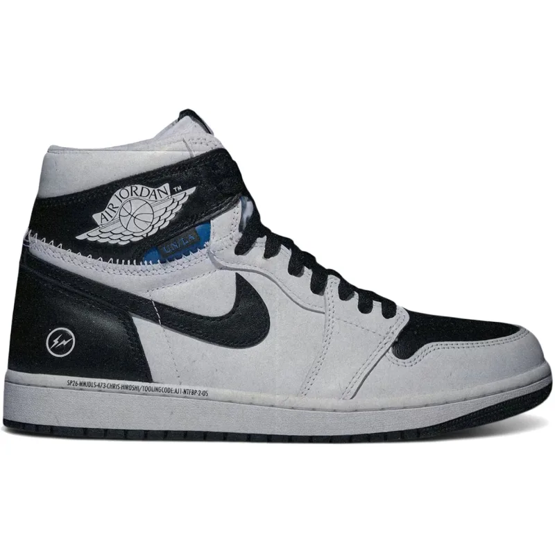 Jordan 1 Retro High OG SP Fragment x Union LA White Black - 40.5