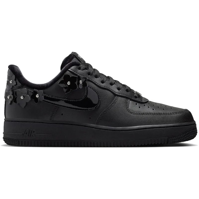 Nike Air Force 1 Low '07 Florette Black Off-Noir Women's - 36.5