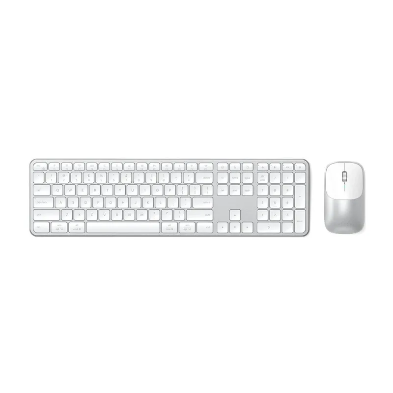 Satechi klávesnica + myš Slim CEX3 Wireless Combo - Silver ST-ZEX3SS-EN