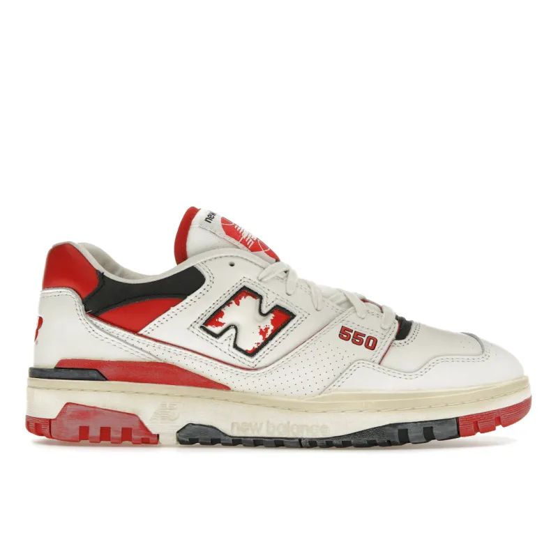 New Balance 550 Vintage Pack Team Red - 36