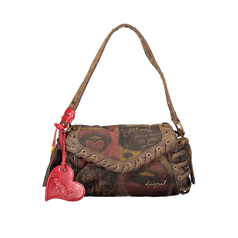 Dámska Kabelka DESIGUAL - Hnedá
 28.0X15.0X8.0cm Farba: hnedá, Veľkosť: 28.0X15.0X8.0