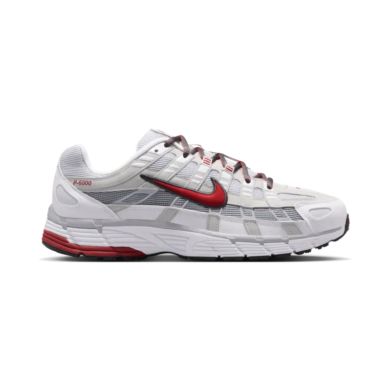 Nike P-6000 White Platinum Red - 44.5