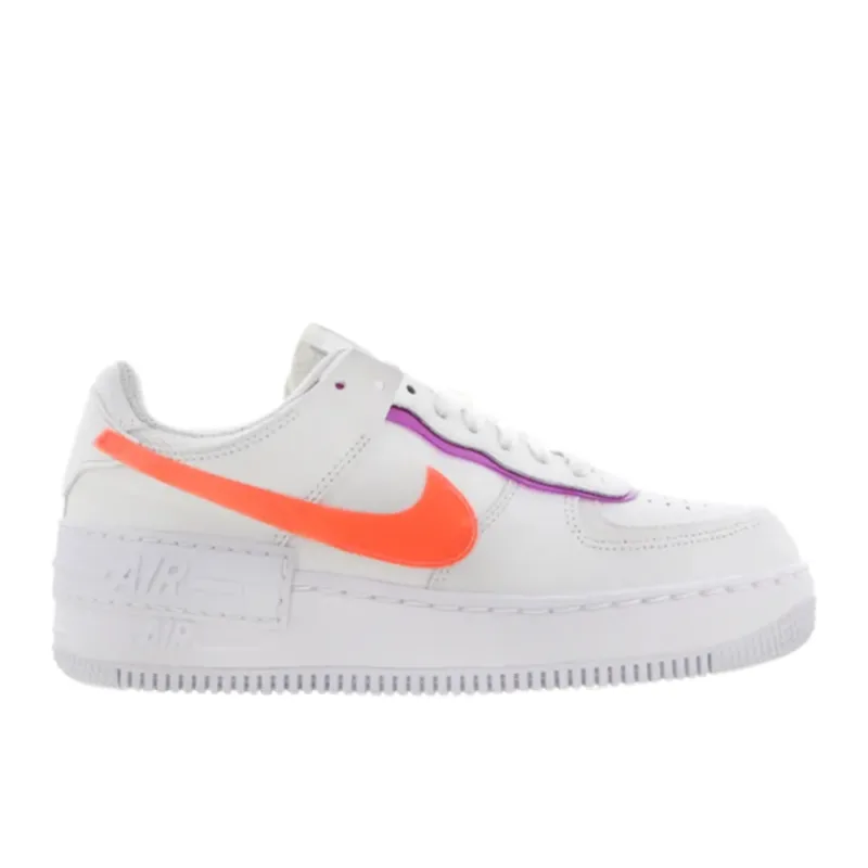 Nike Air Force 1 Shadow White Mango Red Plum (Women's) - 36.5