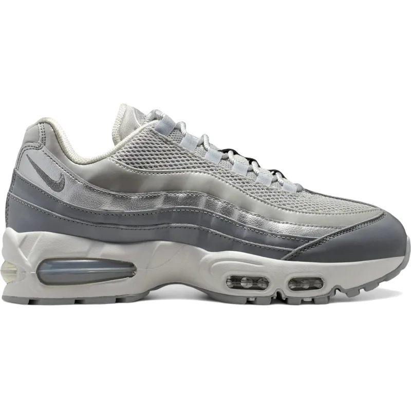 Nike Air Max 95 SE Big Bubble Grey Fog Silver (Women's) - 40