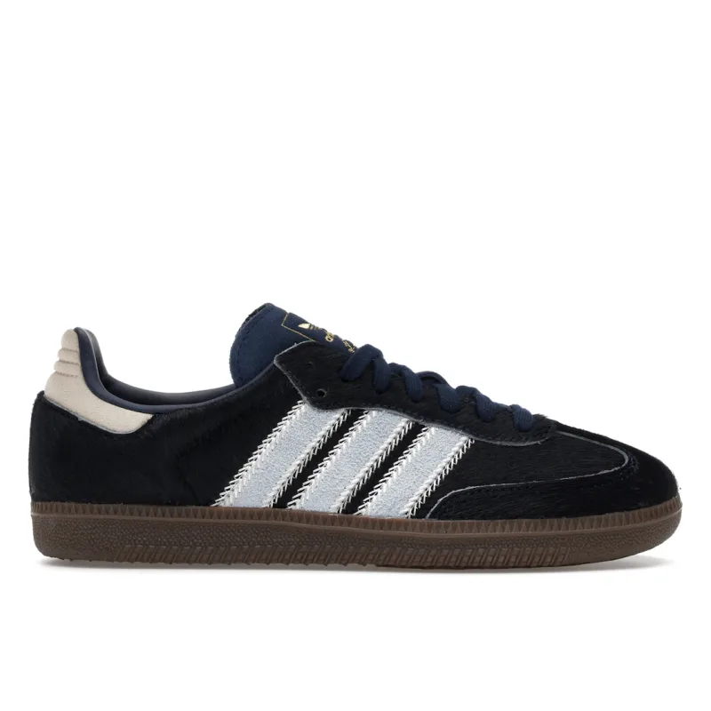 adidas Samba OG Pony Hair Night Indigo Clear Sky (Women's) - 38.5