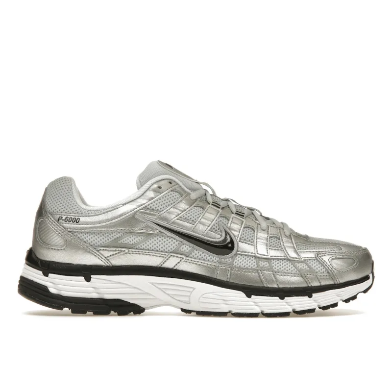 Nike P-6000 Metallic Silver Pure Platinum (Women's) - 38.5