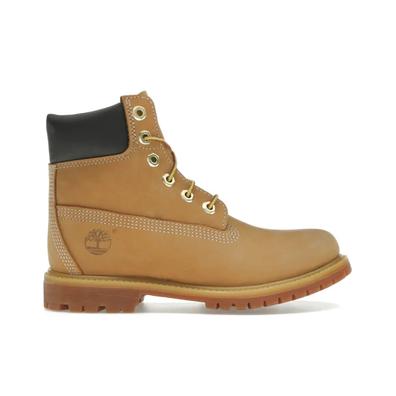 Timberland 6" Lace Up Premium Waterproof Boot Wheat (Women's) - 36