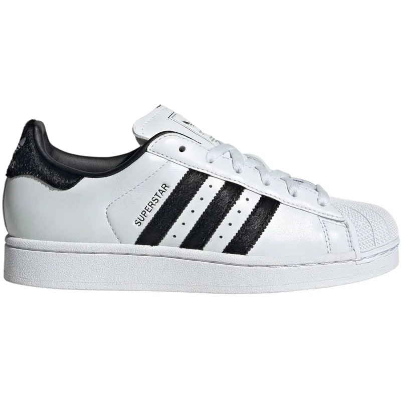 adidas Superstar II White Black Pony Hair (Women's) - 44