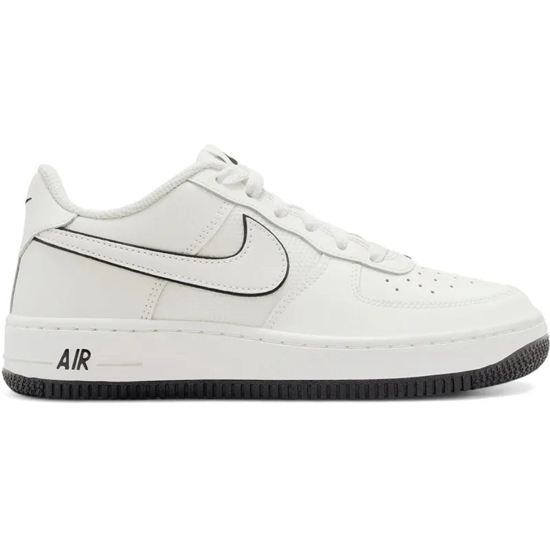 Nike Air Force 1 Low Sail Light Bone Black (GS) - 39
