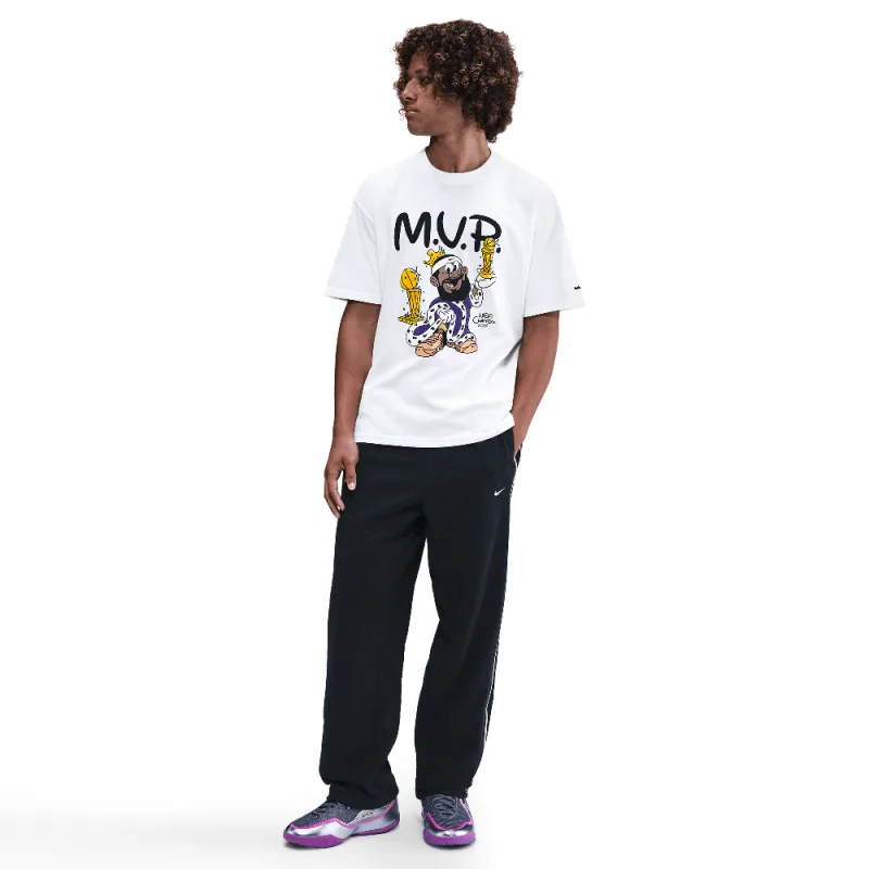 LeBron 'Bubble Boy' Men's Basketball T-Shirt White - M