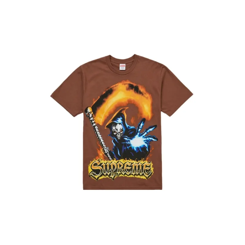 Supreme Grim Reaper Tee Brown - M
