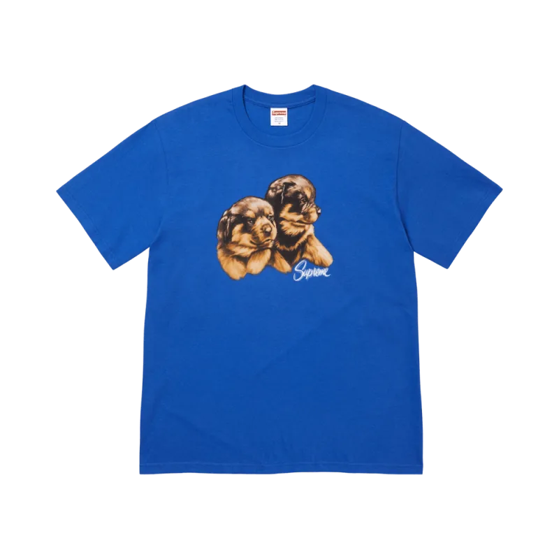 Supreme Puppies Tee 'Royal' - M