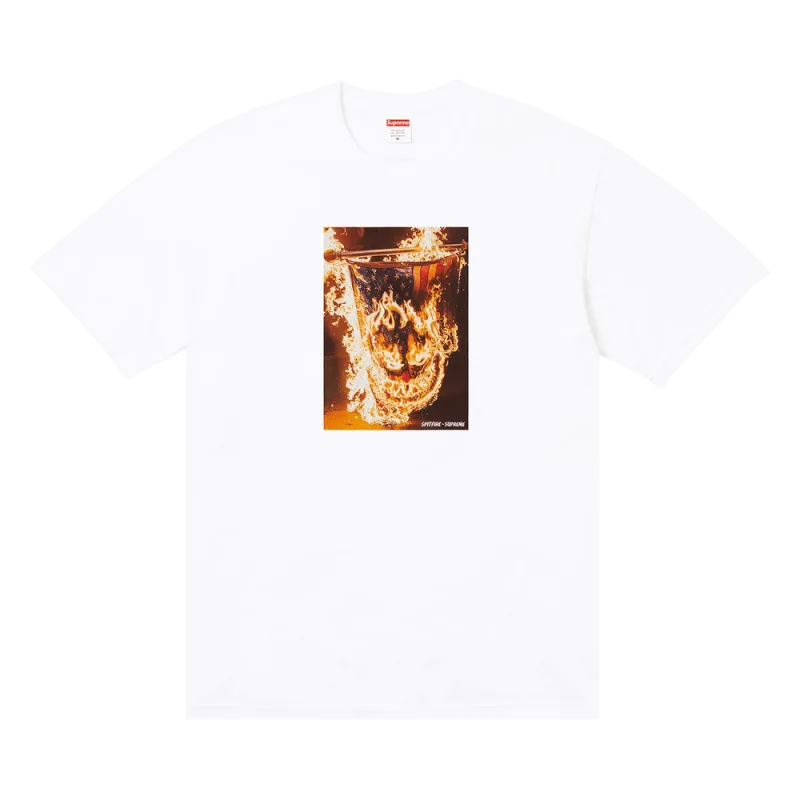 Supreme x Spitfire Flag Tee 'White' - L