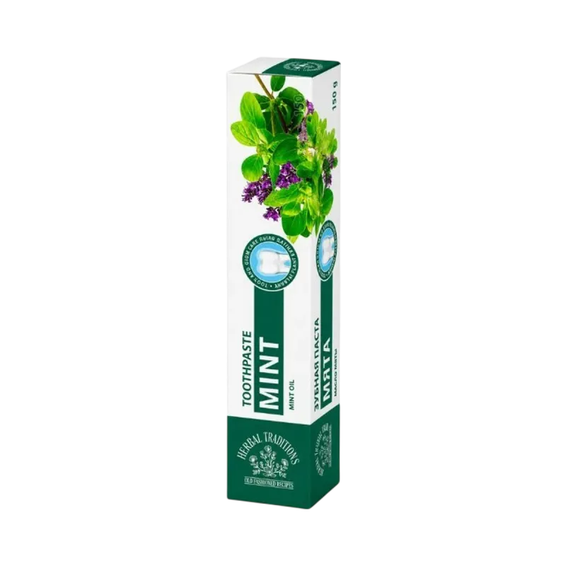 Herbal Traditions Mätová zubná pasta – 150 g –