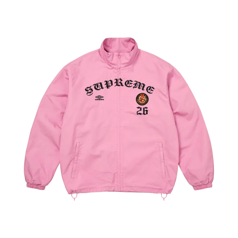 Supreme x Umbro Cotton Ripstop Track Jacket 'Pink' - S