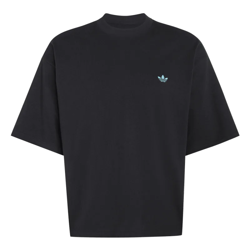 adidas Essentials T-Shirt Black Blue - M