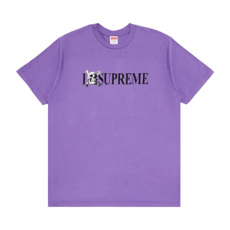Supreme Skull Tee 'Purple' - M