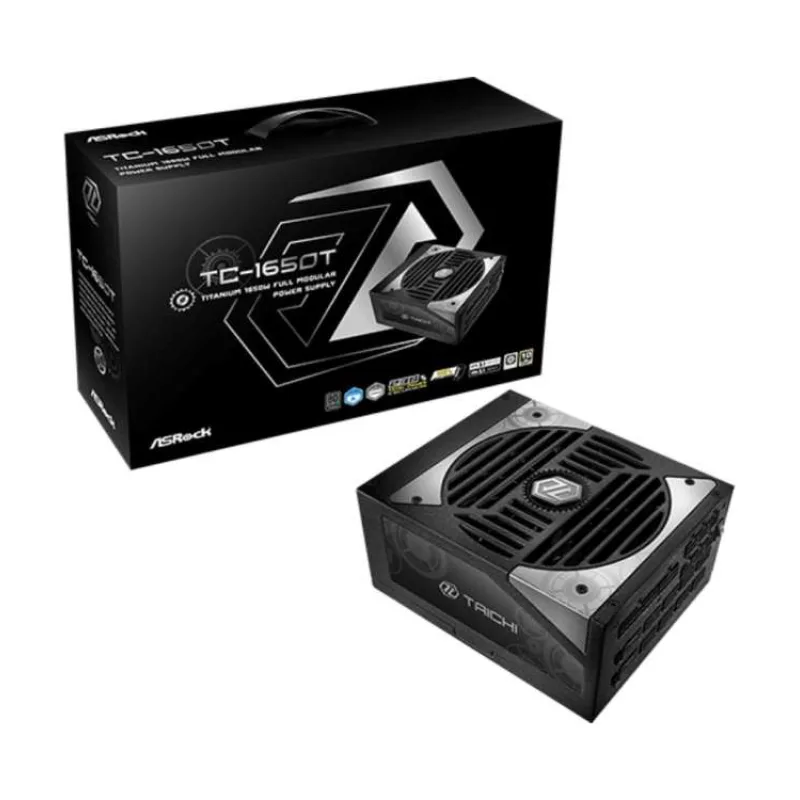 ASROCK zdroj TC-1650T,1650W, 80Plus Titanium, 135 mm, ATX 3.1 (TC-1650T)
