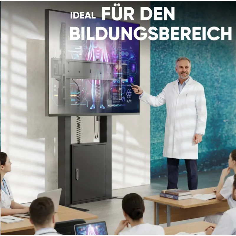 ONKRON Motorizovaný TV stojan pre televízory s uhlopriečkou 55"-100",…