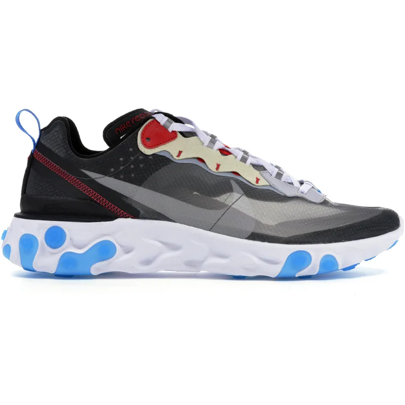 Nike React Element 87 Dark Grey Photo Blue - 46