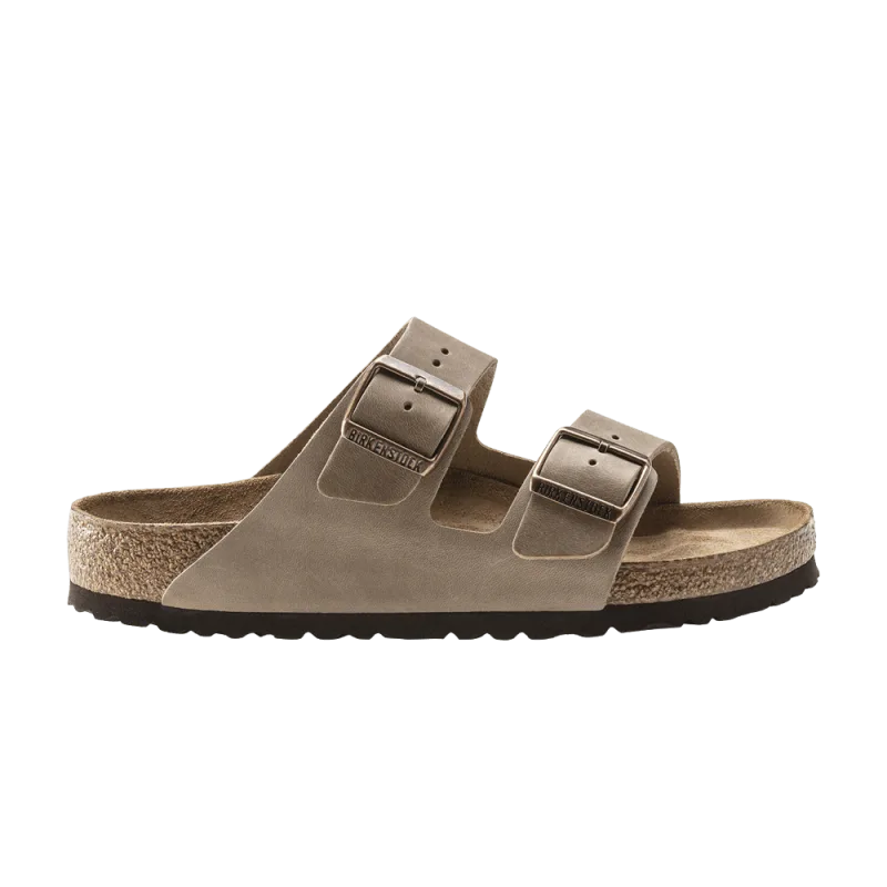Birkenstock Arizona Soft Footbed Oiled Leather Tobacco Brown - 46