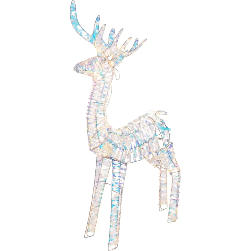 Dekorácia MagicHome Vianoce, jeleň, 280xLED, teplá biela, 105 cm