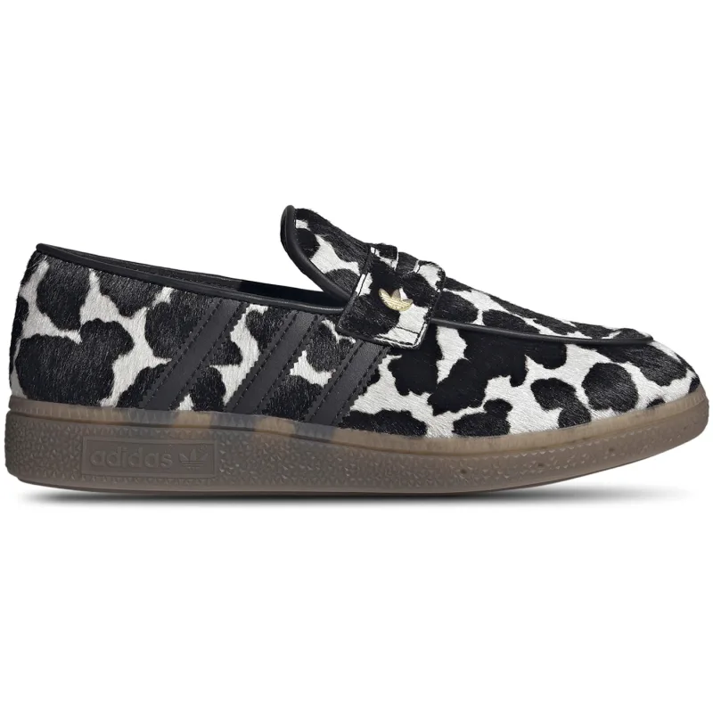 adidas Handball Spezial Loafer Cow Print Black White (Women's) - 39.5