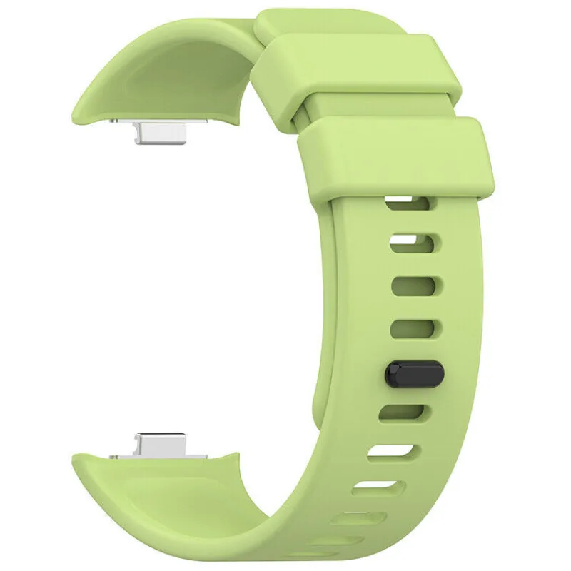 Silikonový řemínek pro Xiaomi Redmi Watch 4, 5, 6 a Smart Band Pro 8, 9, 10 - Světle zelený ESES 1530005328