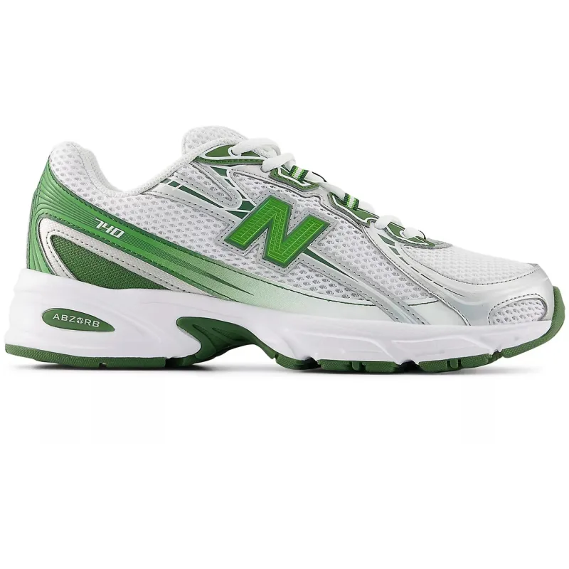 New Balance 740 White Alpine Green Silver Metallic - 46.5