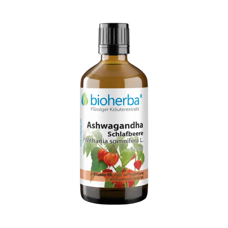 Bioherba Ashwagandha kvapky – tinktúra – 50 ml –