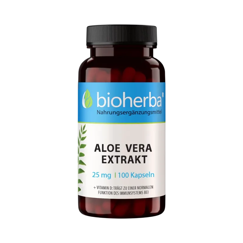 Bioherba Aloe Vera extrakt 25 mg – 100 kapsúl –