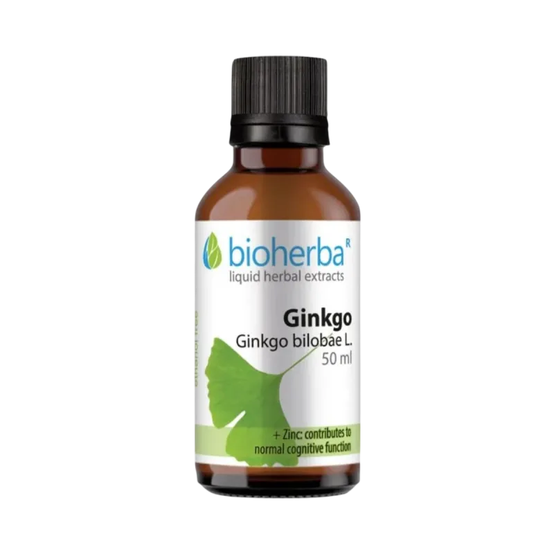 Bioherba Ginkgo biloba kvapky – tinktúra – 50 ml –