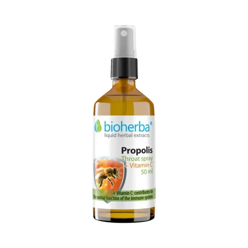 Bioherba Sprej na hrdlo s propolisom – 50 ml –