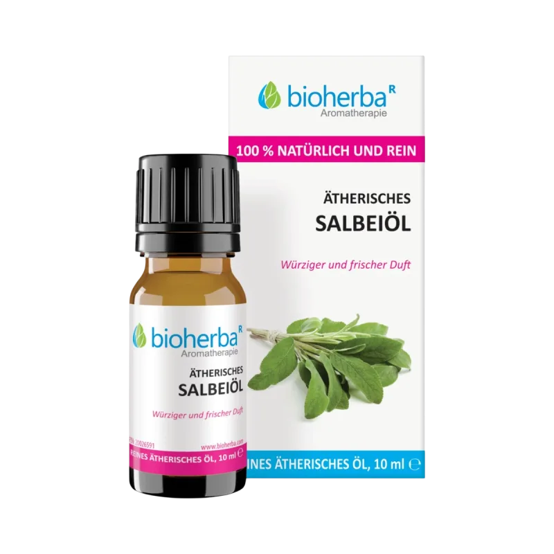 Bioherba Esenciálny olej šalvia – 10 ml –