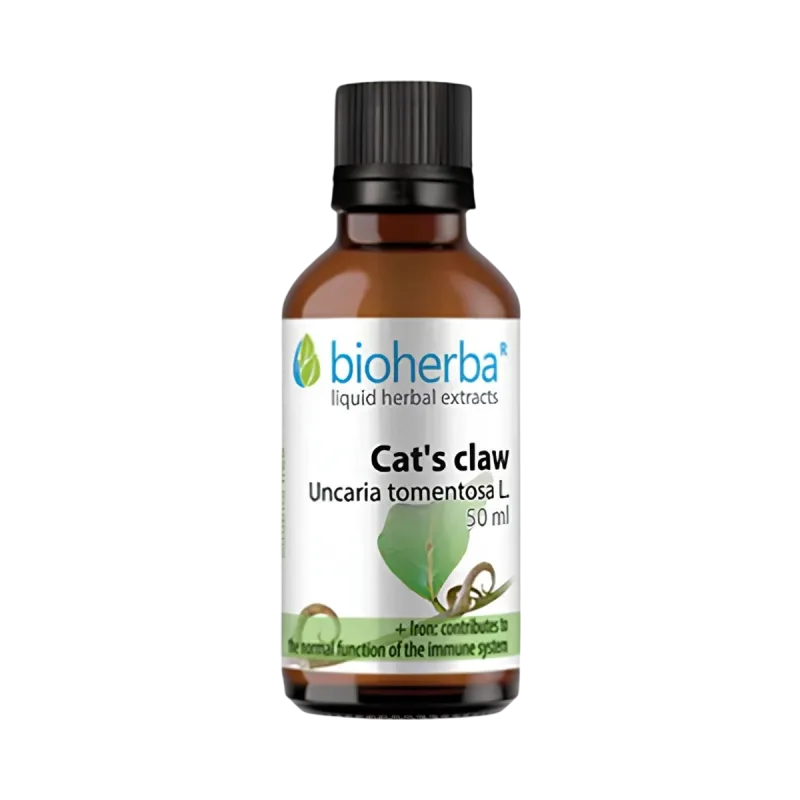 Bioherba Mačací pazúr (Uncaria tomentosa) kvapky – tinktúra – 50 ml –