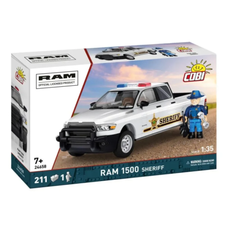 Cobi 24658 RAM 1500 Šerif, 1:35, 211 kostek