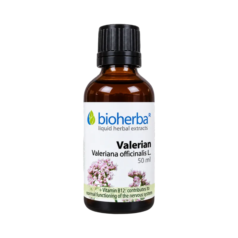 Bioherba Valeriána kvapky na nervy – tinktúra – 50 ml –