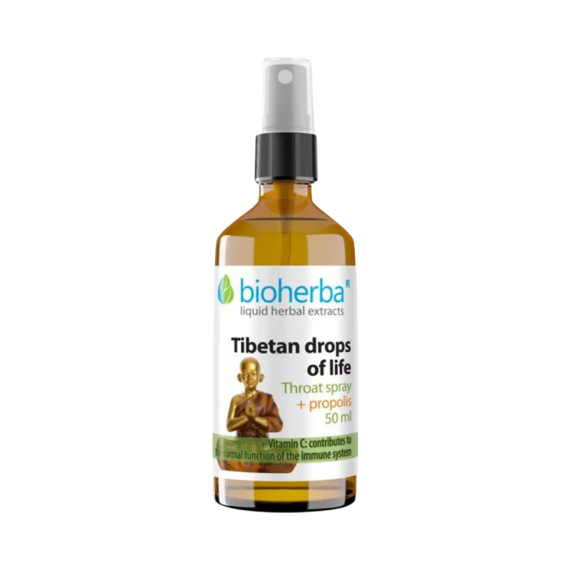 Bioherba Tibetský sprej na hrdlo s propolisom – 50 ml –