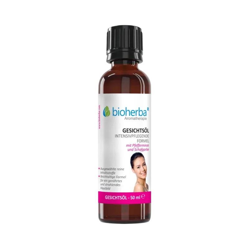 Bioherba Olej na tvár s mätou a rebríčkom – 50 ml –
