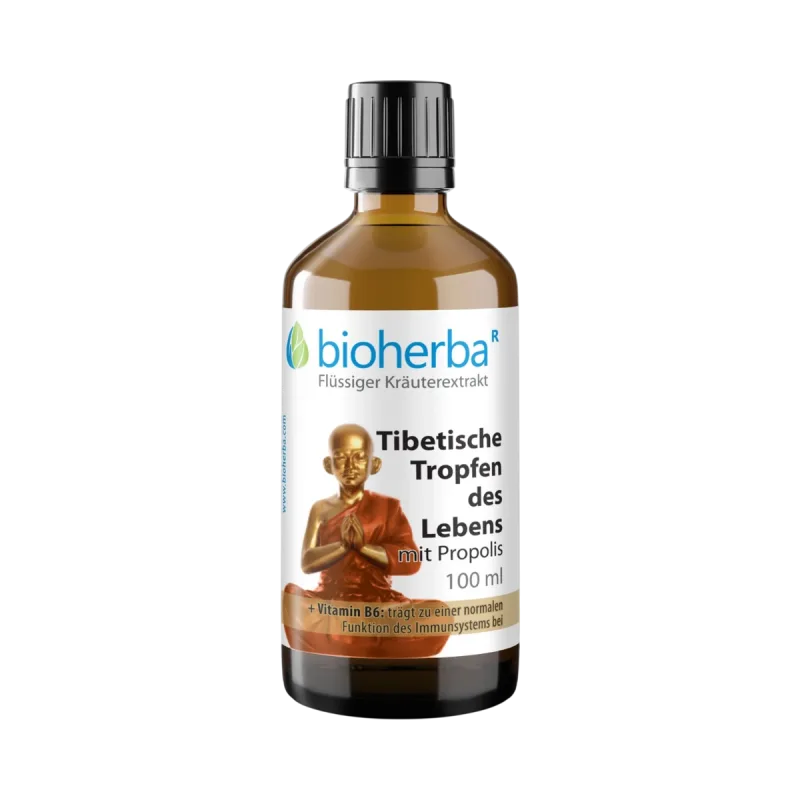 Bioherba Tibetské kvapky života s propolisom – tinktúra – 100 ml –