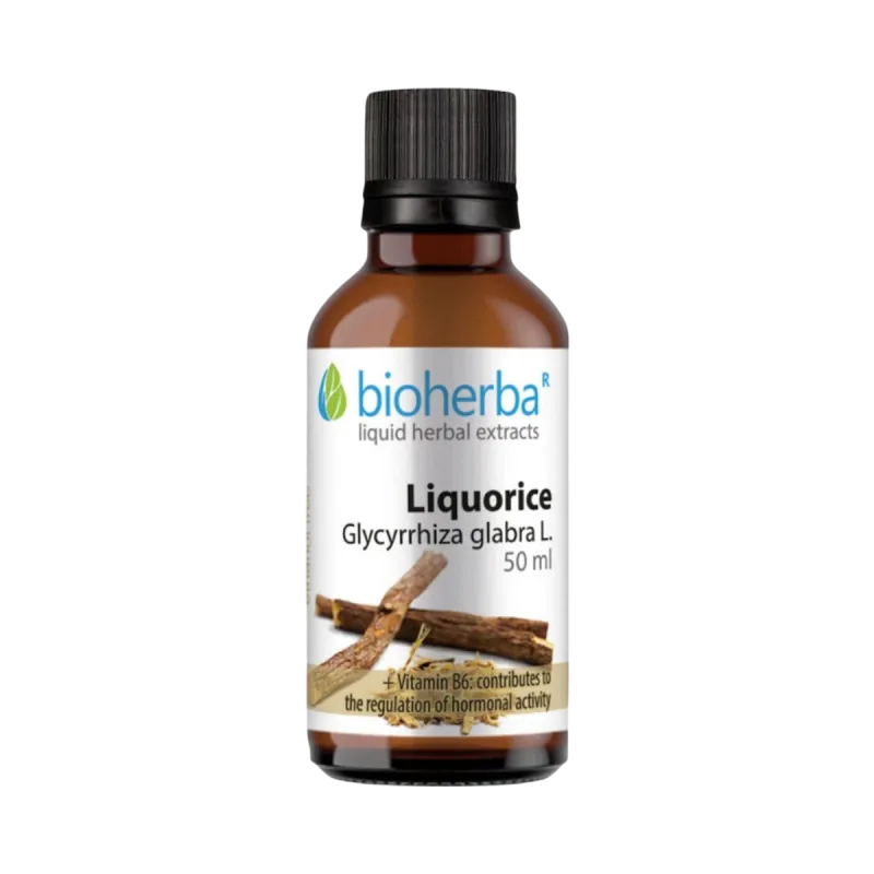 Bioherba Sladké drievko kvapky – tinktúra – 50 ml –