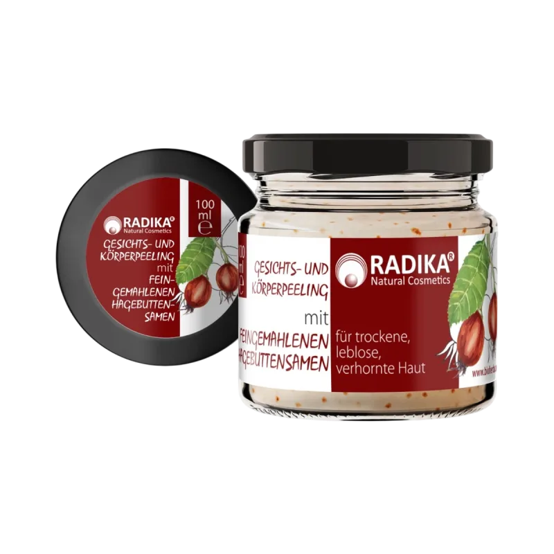 Bioherba Peeling na tvár a telo s jemne mletými šípkovými semienkami – 100 ml –