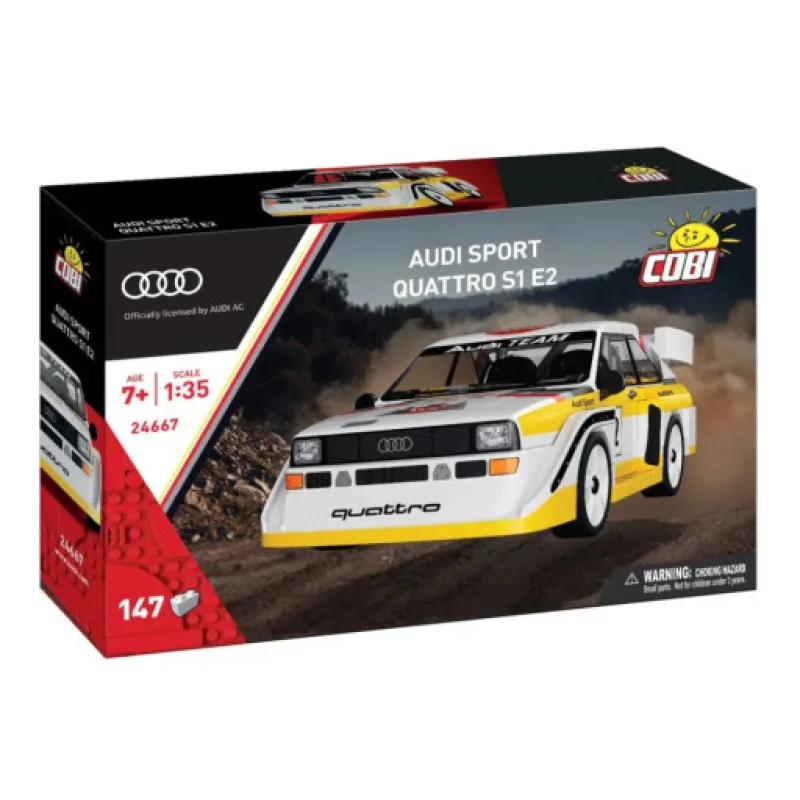 Cobi 24667 Audi Sport Quattro S1 E2, 1:35, 147 kostek