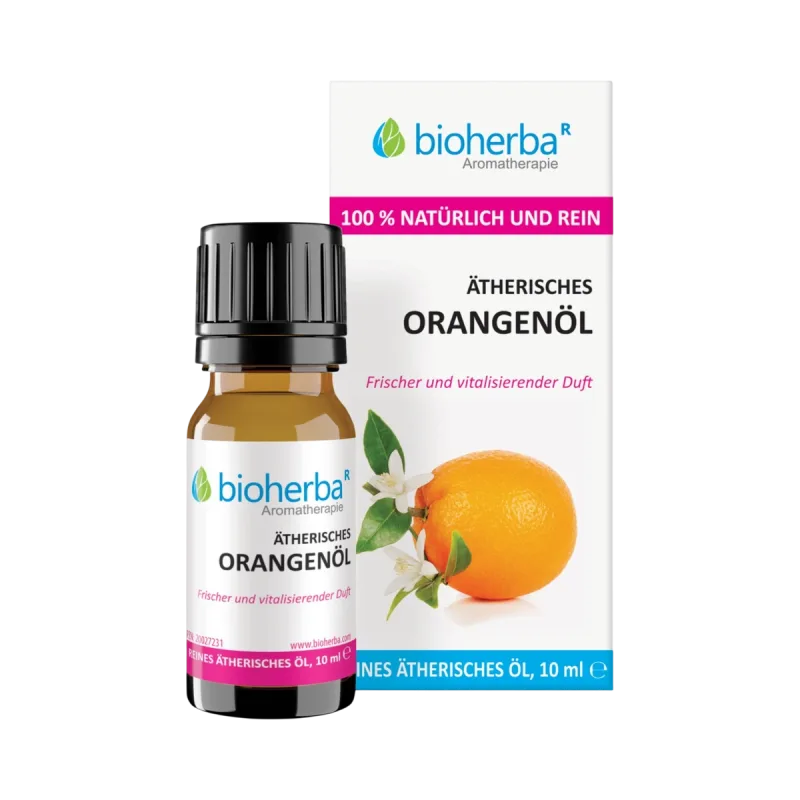 Bioherba Esenciálny olej pomaranč – 10 ml –