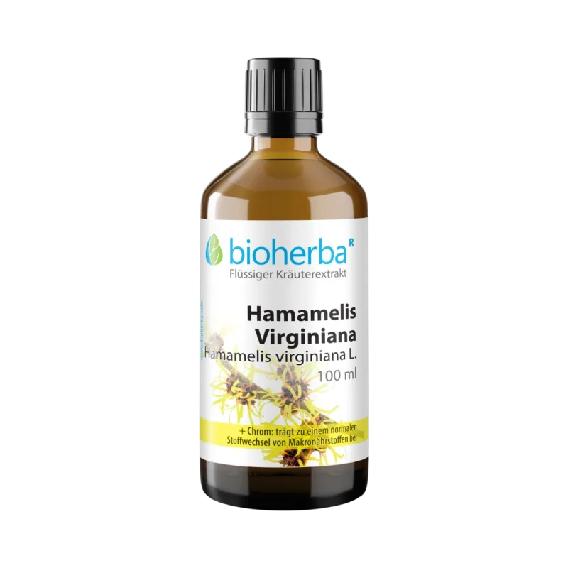 Bioherba Hamamel virgínsky kvapky – tinktúra – 100 ml –