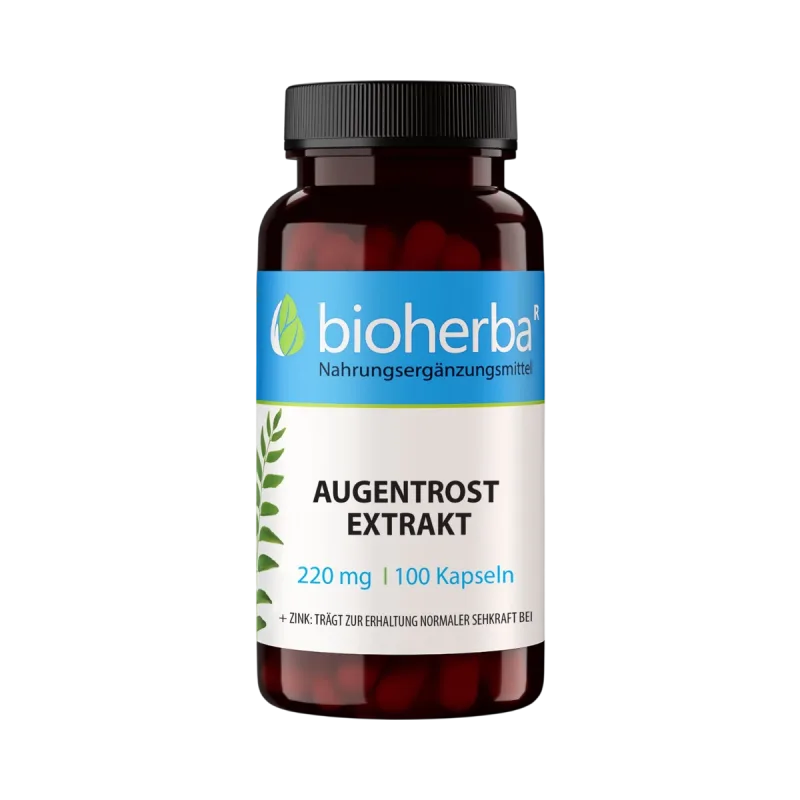 Bioherba Extrakt z očianky (Euphrasia) 220 mg – 100 kapsúl –