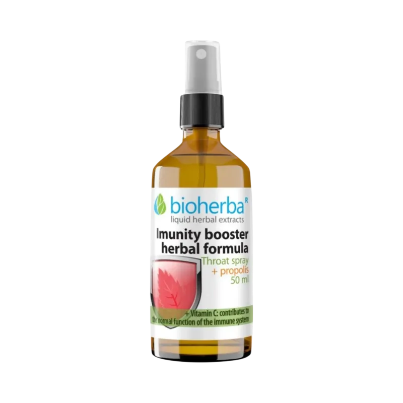 Bioherba Sprej na hrdlo na posilnenie imunity s propolisom – 50 ml –